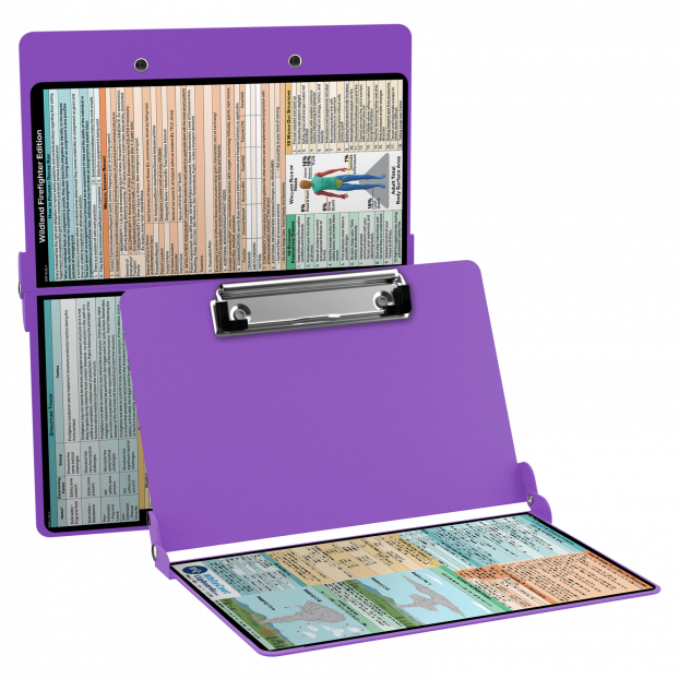 WhiteCoat Clipboard® - Lilac Wildland Firefighter Edition